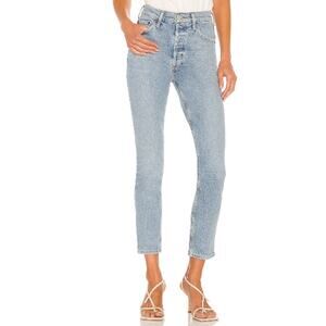 AGOLDE Nico High Rise Slim Jean Cliffside Size 27